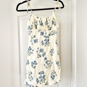 Floral mini dress